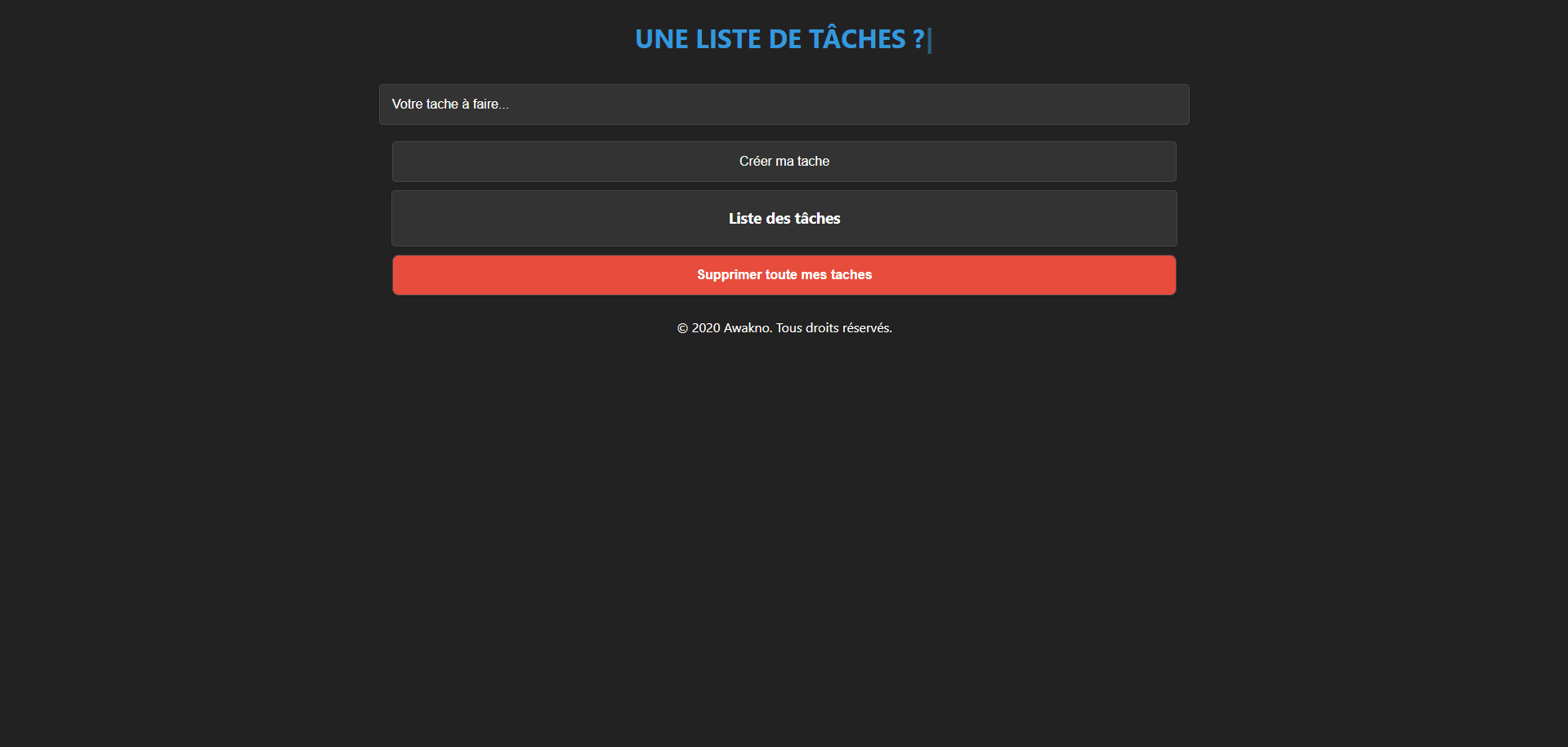Todo List
